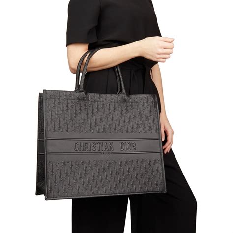 dior book tote oblique black|dior tote bag.